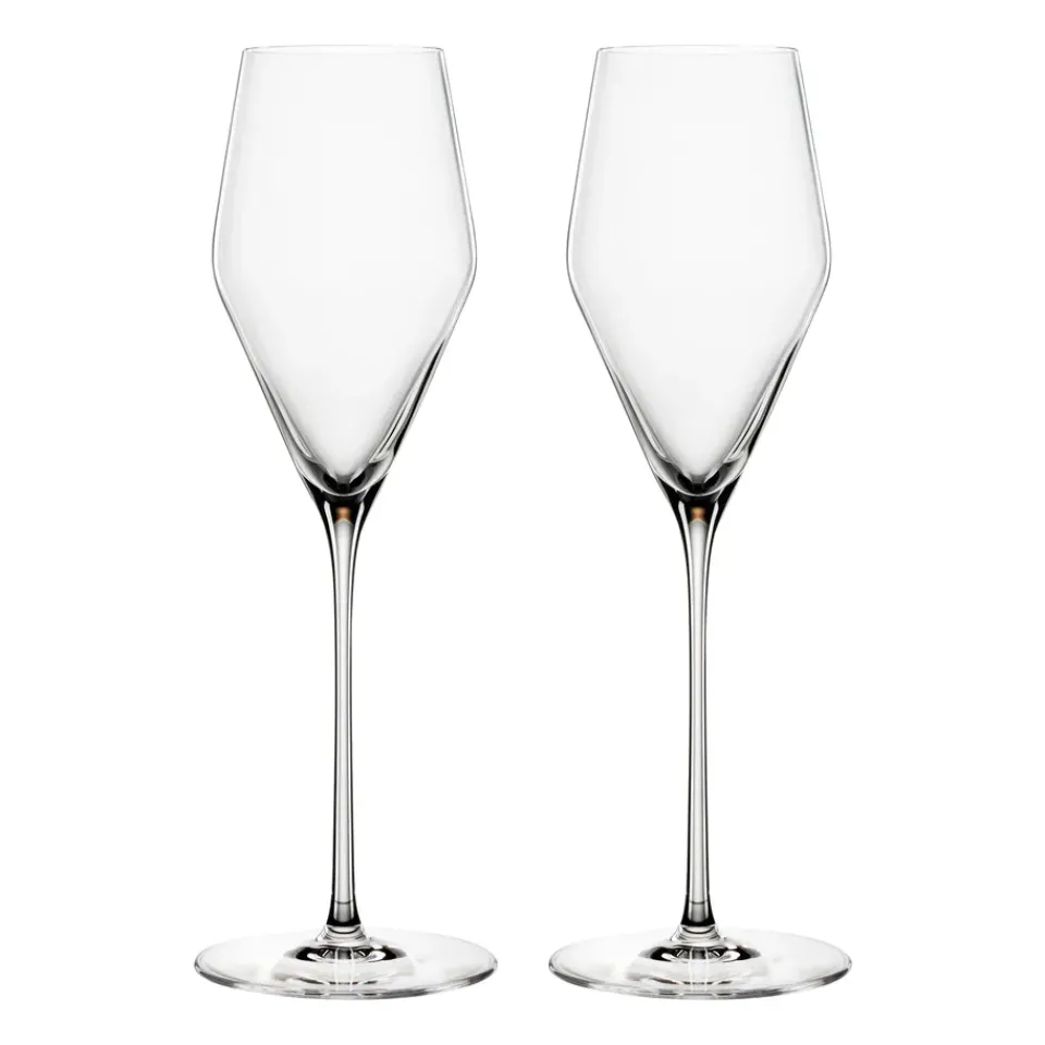 Spiegelau Definition champagne glass 25 cl 2-pack, Clear Transparent Hot