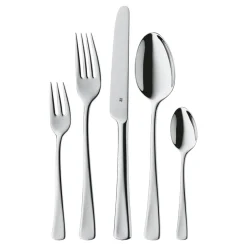WMF Denver cutlery set, cromargan, polished, 30 pieces Silver-coloured Hot