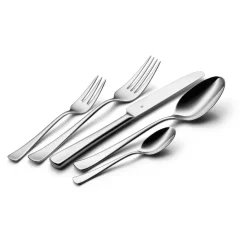 WMF Denver cutlery set, cromargan, polished, 30 pieces Silver-coloured Hot