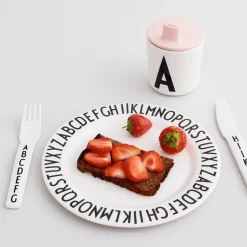 Design Letters beak lid to melamine cup, nude Pink Online