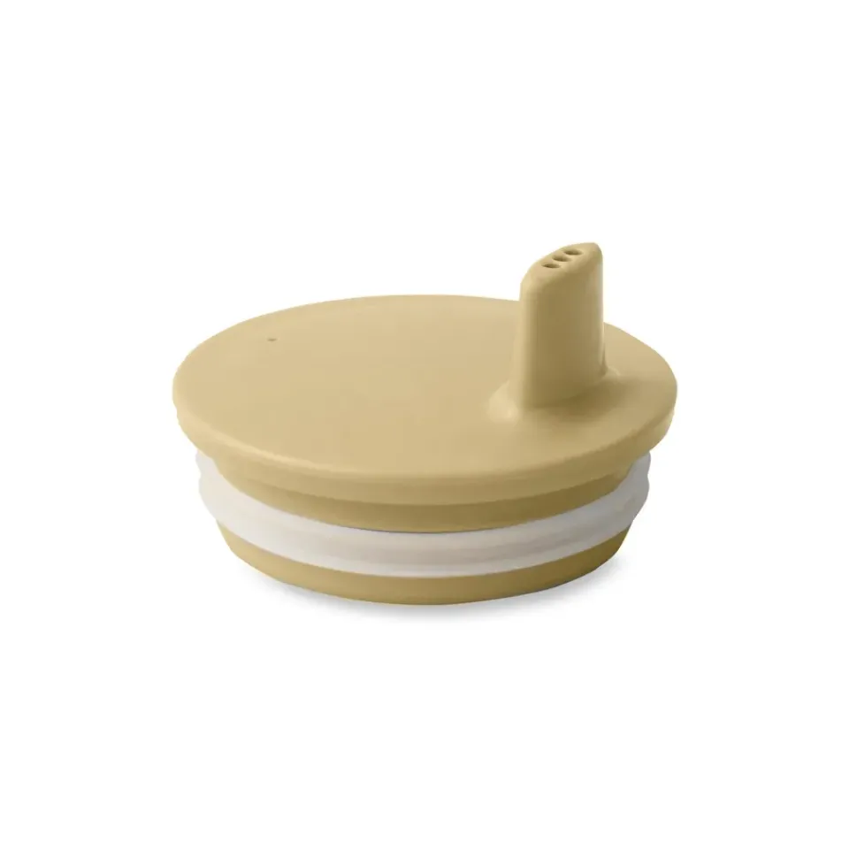 Design Letters beak lid to melamine cup, Beige New