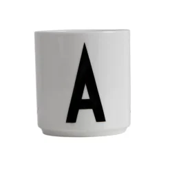 Design Letters cup, A BlackWhite Hot