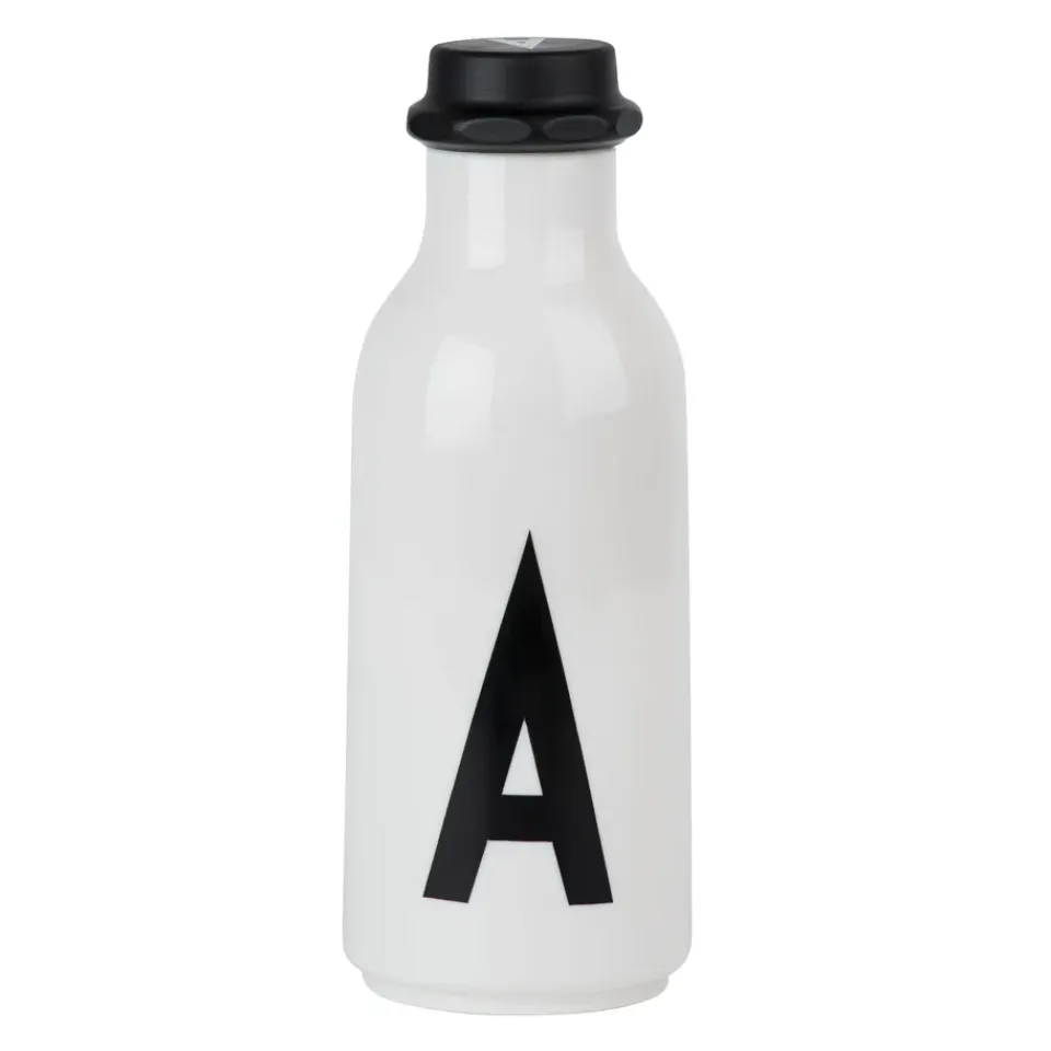 Design Letters drinking bottle, A BlackWhite Online
