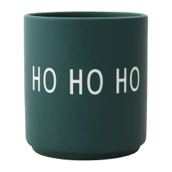 Design Letters favourite cup 25 cl, Ho ho ho-dark Green Online