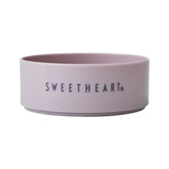 Design Letters favourite bowl mini, Sweetheart PurplePink Outlet