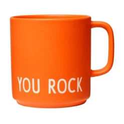 Design Letters favourite cup with handle 25 cl, Orange New