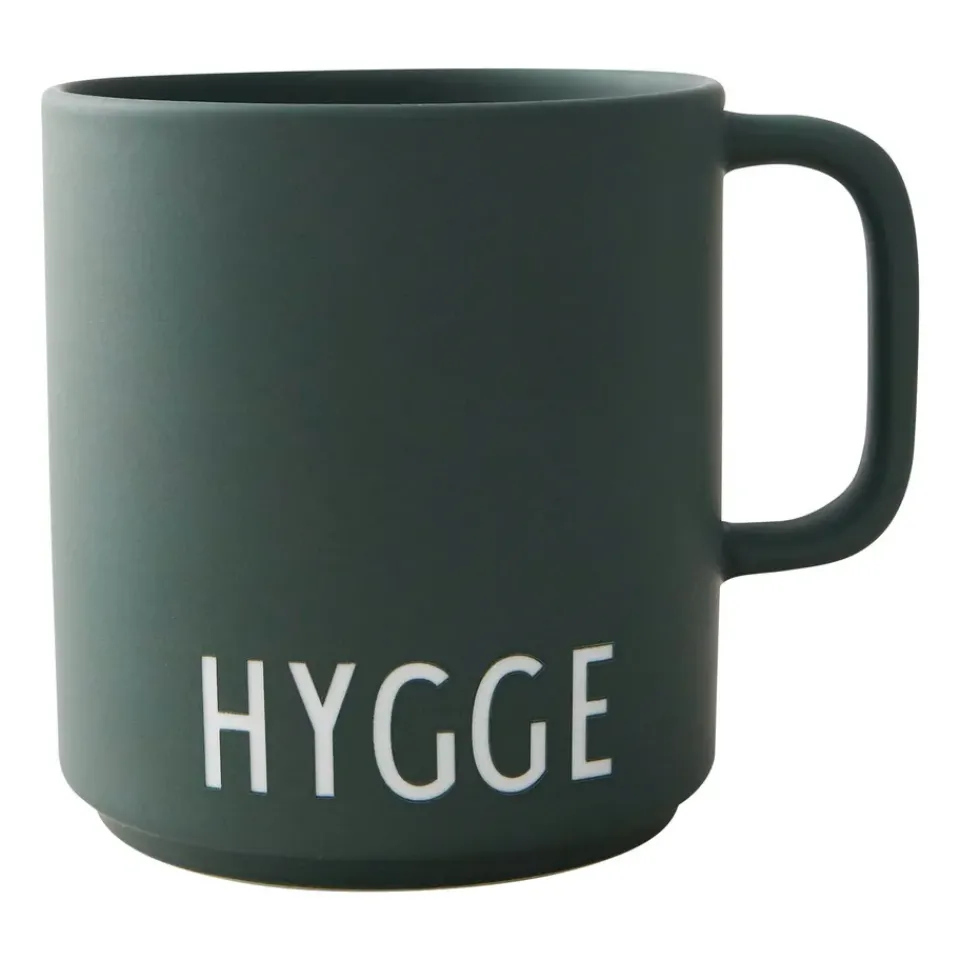 Design Letters favourite cup with handle 25 cl, Hygge-dark Green Outlet