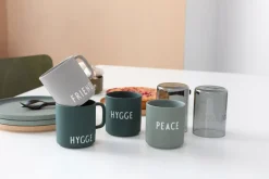 Design Letters favourite cup with handle 25 cl, Hygge-dark Green Outlet