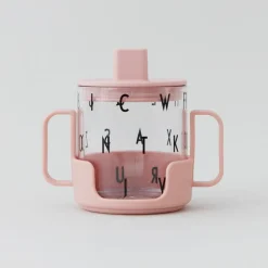 Design Letters handle for tritan glass, nude Pink Outlet