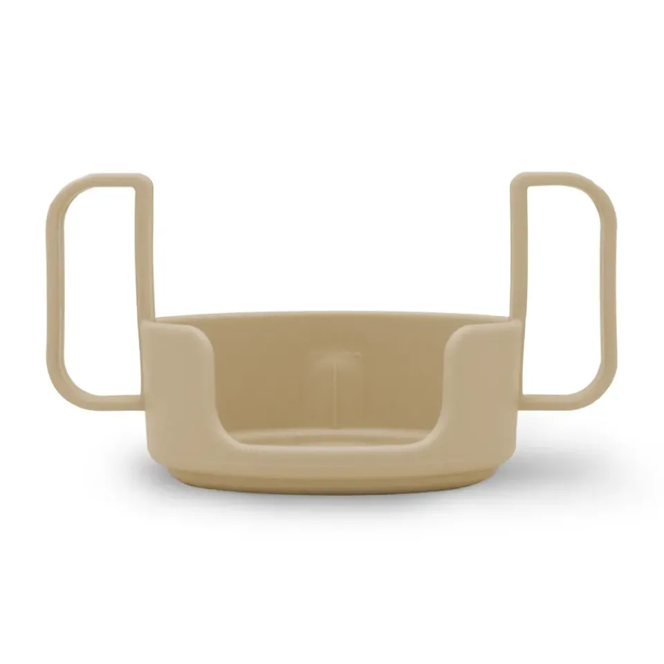 Design Letters handle for tritan glass, Beige Clearance