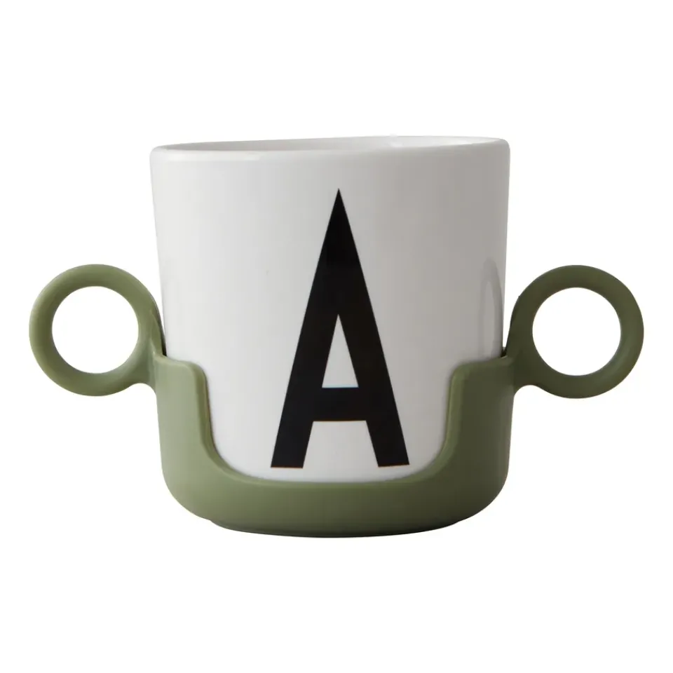 Design Letters handle for cup, Forest Green