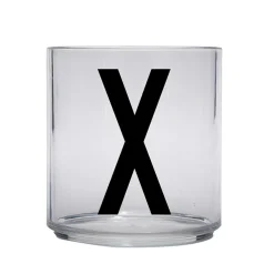 Design Letters Kids glass, X Transparent Hot