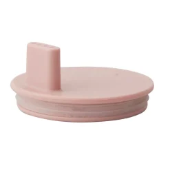 Design Letters lid for tritan glass, Nude Pink Best