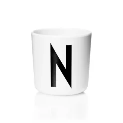 Design Letters personlised cup eco, N White New