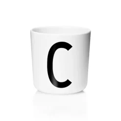 Design Letters personlised cup eco, C White Sale