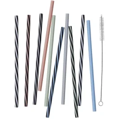 Design Letters straw 10-pack, Multi Discount