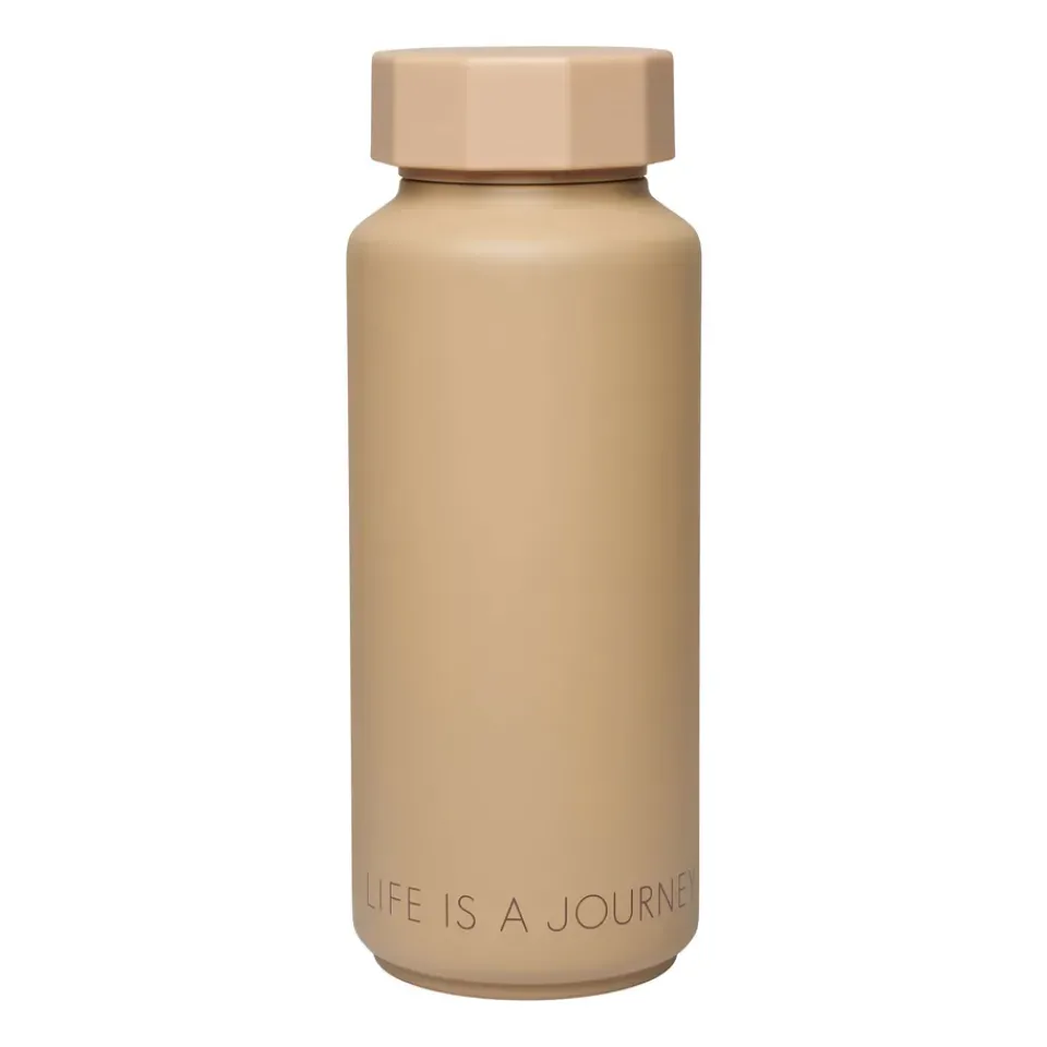 Design Letters thermal flask special edition, Beige New