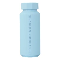 Design Letters thermal flask special edition, Light -life Blue