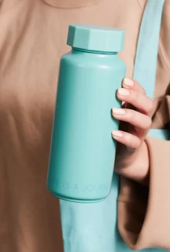 Design Letters thermal flask special edition, Turquoise Online