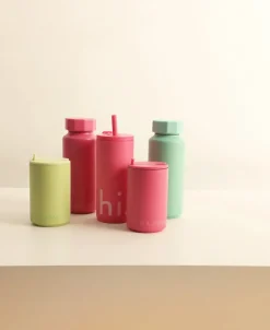 Design Letters thermal flask special edition, bliss Green Hot