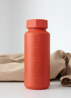 Design Letters thermal flask special edition, Terracotta Red New