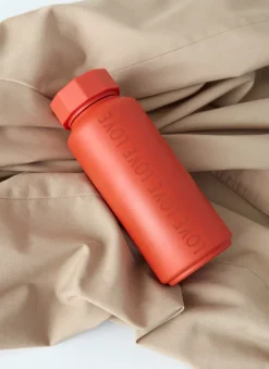 Design Letters thermal flask special edition, Terracotta Red New