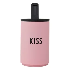 Design Letters thermal mug, -kiss Pink