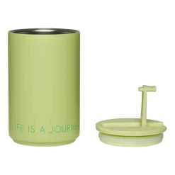 Design Letters thermal mug, pale Green Online