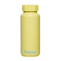 Design Letters thermos, Happy- Yellow Online