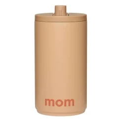 Design Letters travel mug 35 cl, Mom- Beige Outlet