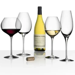 Orrefors Difference fruit wine glass, 45 cl Transparent Clearance