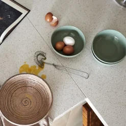 Scandi Living Dots breakfast bowl 60 cl 4-pack, Green Best