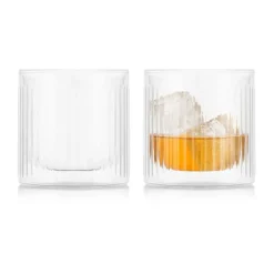 Bodum Douro Bar double walled whiskey glass 30 cl 2-pack, Clear Transparent Sale