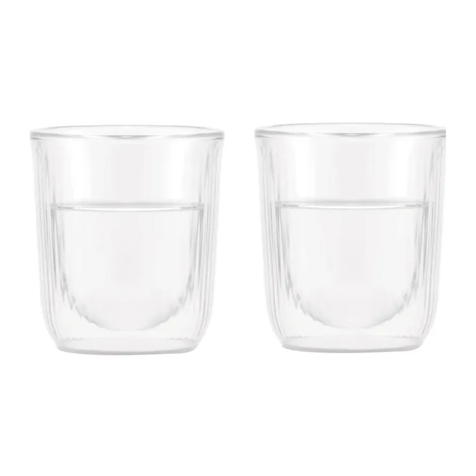Bodum Douro double walled sake glass 14,5 cl 2-pack, Clear Transparent Online