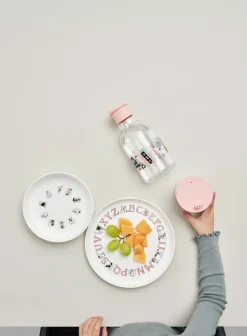 RIG-TIG DRINK-IT Moomin ABC water bottle 0.5 liter, Salmon Pink Clearance