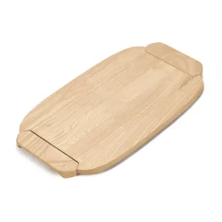 Serax Dune 02 tray L 31,5x56,5 cm, Ash Brown Outlet