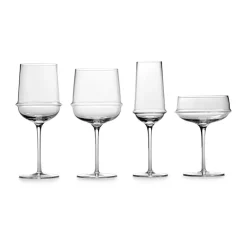 Serax Dune champagne coupe 28 cl 4-pack, Clear Transparent New