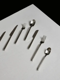 Serax Dune cutlery 24 pieces gift box, Stainless steel Grey