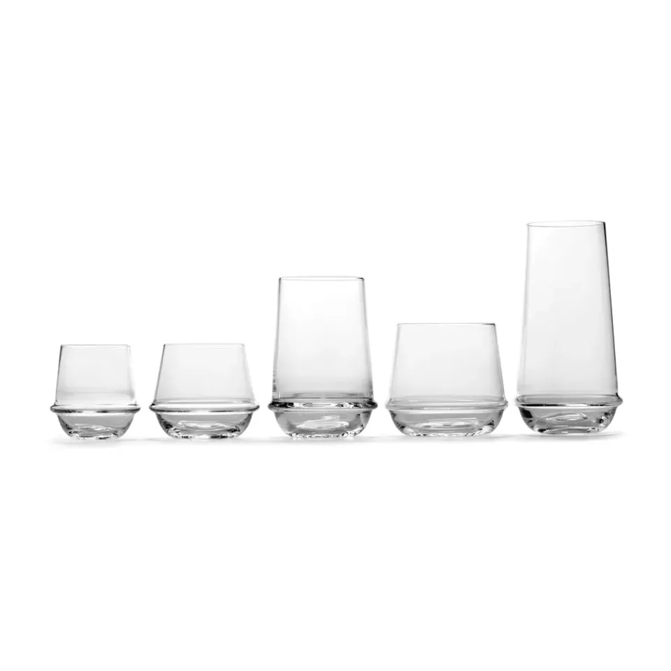 Serax Dune longdrink glass 55 cl 4-pack, Clear Transparent Sale