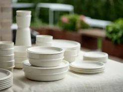 Zone Denmark Eau plate Ø20 cm, Off- White Discount