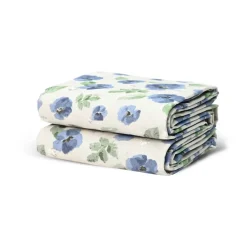 Sagaform Eden waxed tablecloth 150x250 cm, Blue BlueBeige Clearance