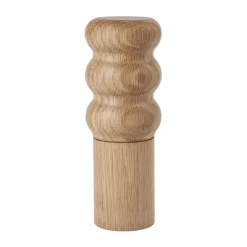 Broste Copenhagen Edgar salt and pepper grinder 20 cm, Natural oiled oak Beige Outlet