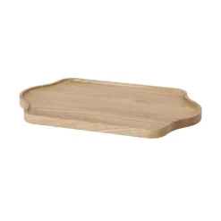 Broste Copenhagen Edgar tray S 18x23 cm, Natural Beige Hot