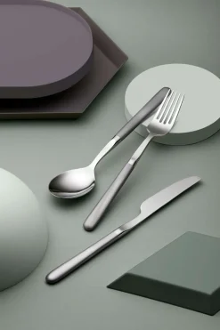 Gense Ehra cutlery, 16 pieces Silver-coloured