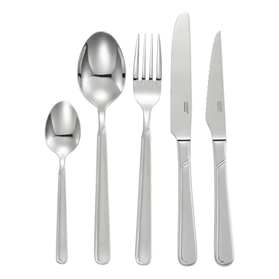 Dorre Elisabeth cutlery stainless steel, 30 pieces Silver-coloured Clearance