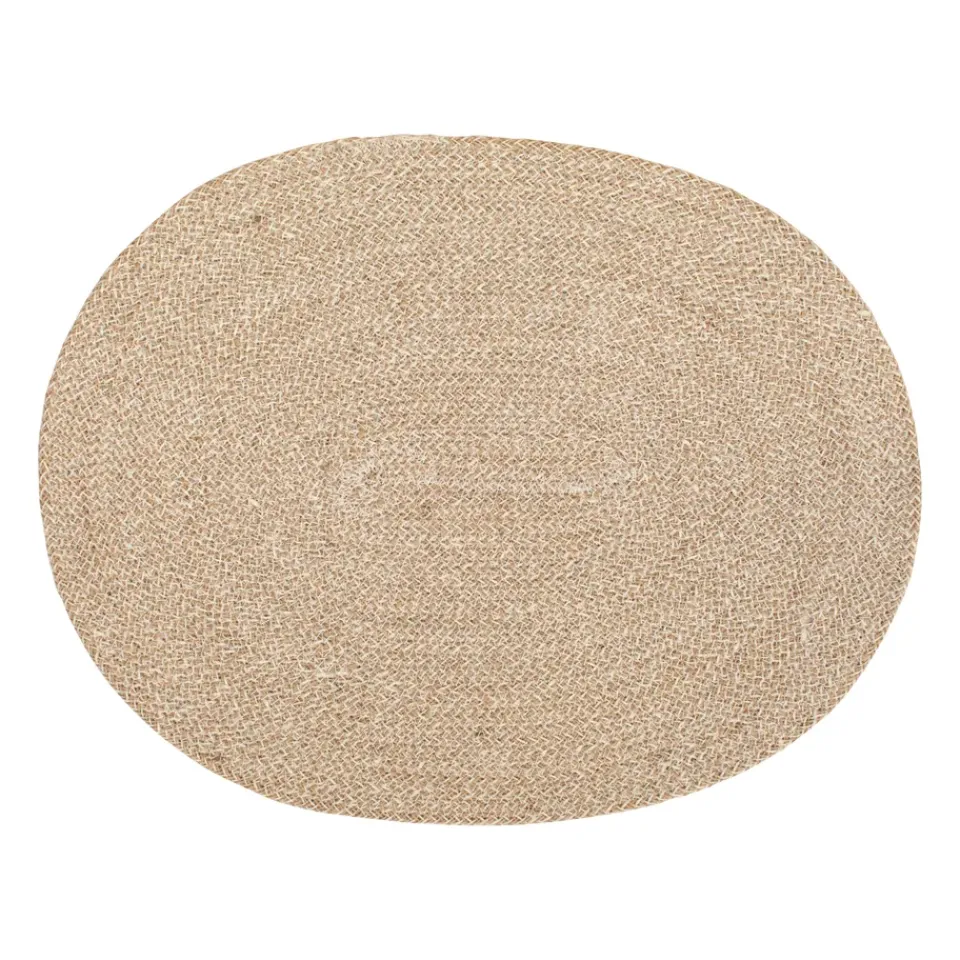 Dixie Ella placemat oval, Beige Discount