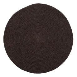 Dixie Ella platemat Ø38 cm, Black- Brown Sale