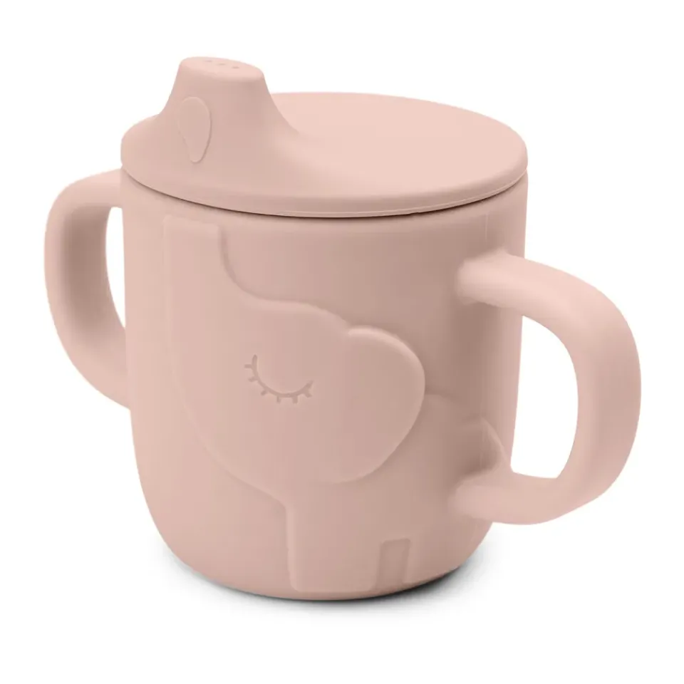 Done by deer Elphee Peekaboo sippy cup 120 ml, Powder Beige Discount