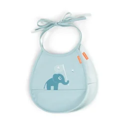 Done by deer Elphee Tiny bib 2-pack, Blue