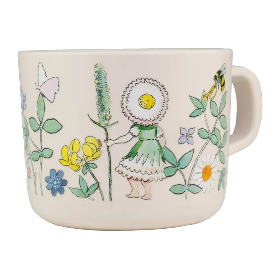 Rätt Start Elsa Beskow Blomsterfesten mug 25 cl, Multi Discount